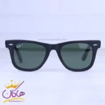 عینک آفتابی ری بن مشکی شیشه سبز پلاریزه RB2140