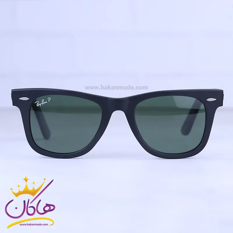 Ray-ban-sunglasses-code-RB-2140-green-black-big1.webp عینک آفتابی ری بن مشکی شیشه سبز پلاریزه RB2140 - Image 1