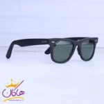 عینک آفتابی ری بن مشکی شیشه سبز پلاریزه RB2140 - Image 3