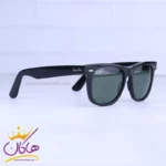 عینک آفتابی ری بن فریم مشکی پلاریزه RB2140 - Image 4