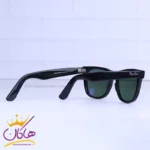 عینک آفتابی ری بن فریم مشکی پلاریزه RB2140 - Image 3