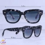 عینک آفتابی ری بن زنانه فریم پلنگی مشکی RB 2186/2 - Image 2
