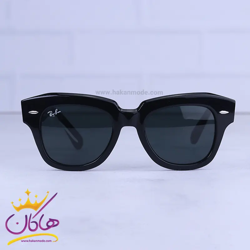 Ray-ban-sunglasses-code-RB-2186.31.webp عینک آفتابی ری بن زنانه فریم مشکی RB 2186/3 - Image 1
