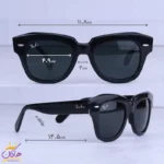 عینک آفتابی ری بن زنانه فریم مشکی RB 2186/3 - Image 2