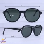 عینک آفتابی ری بن زنانه فریم گرد شیشه سبز RB 2195/1 - Image 2