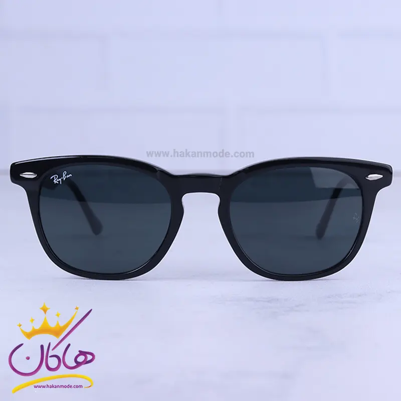 Ray-ban-sunglasses-code-RB-2298.21.webp عینک آفتابی ری بن زنانه فریم ویفرر مشکی RB 2298/2 - Image 1