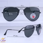 عینک آفتابی ری بن مردانه مشکی خلبانی RB 3025/19 - Image 2