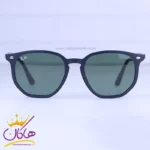 عینک آفتابی ری بن فریم سورمه ای شیشه سبز RB4306