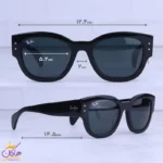عینک آفتابی ری بن زنانه فریم ویفرر مشکی RB 7681/1 - Image 2