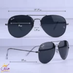 عینک آفتابی ری بن مردانه فلزی خلبانی RB 3025/58/7 - Image 2