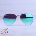 عینک آفتابی ری بن مردانه فلزی شیشه جیوه ای RB 3026/1