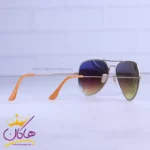 عینک آفتابی ری بن مردانه فلزی شیشه جیوه ای RB 3026/1 - Image 4