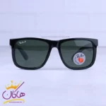 عینک آفتابی ری بن مردانه مشکی فریم مربع پلاریزه RB 4165/1