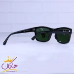 عینک آفتابی مردانه ری بن فریم مستطیل مشکی RB 4428/2 - Image 3