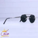 عینک آفتابی مردانه ری بن فریم گرد نقره ای RB 8265/1 - Image 3