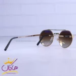 عینک آفتابی مردانه ری بن طلایی شیشه قهوه ای RB8265/3 - Image 4