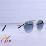 عینک آفتابی مردانه ری بن طلایی شیشه آبی RB8265/4 - Image 4