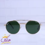 عینک آفتابی مردانه ری بن طلایی شیشه سبز RB8265/5