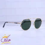 عینک آفتابی مردانه ری بن طلایی شیشه سبز RB8265/5 - Image 4