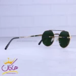 عینک آفتابی مردانه ری بن طلایی شیشه سبز RB8265/5 - Image 3