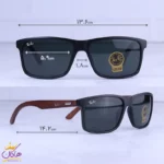 عینک آفتابی مردانه ری بن فریم مشکی RB 8303/5 - Image 2