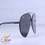 عینک آفتابی ری بن مردانه فریم مشکی خلبانی RO 101S/1 - Image 3