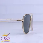 عینک آفتابی ری بن مردانه طلایی شیشه سبز RO 102S/2 - Image 4