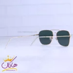 عینک آفتابی ری بن مردانه طلایی شیشه سبز RO 102S/2 - Image 3