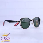 عینک آفتابی مردانه ریبن طلایی شیشه سبز RB3674/1 - Image 4