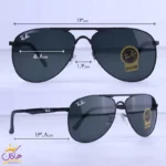 عینک آفتابی مردانه ریبن تمام مشکی RB 5228/2 - Image 2