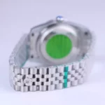 ساعت مچی رولکس مردانه فلزی دیت جاست صفحه مشکی 4043/54 - Image 4