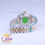 ساعت مچی رولکس زنانه فلزی دیت جاست صفحه سبز 4041/36 - Image 3