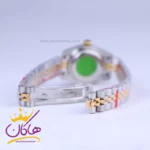 ساعت مچی زنانه رولکس فلزی دیت جاست صفحه سبز 4041/37 - Image 2