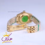 ساعت مچی رولکس زنانه فلزی دیت جاست طلایی 4041/8 - Image 2