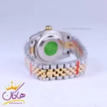 ساعت رولکس زنانه فلزی دیت جاست نقره ای طلایی 4042/58 - Image 2