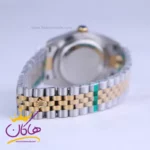 ساعت مردانه رولکس فلزی دیت جاست صفحه سبز 4043/20 - Image 3