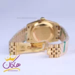 ساعت رولکس مردانه فلزی دیت جاست صفحه سبز 4043/25 - Image 2