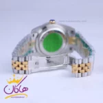 ساعت رولکس مردانه فلزی دیت جاست نقره ای طلایی 4043/47 - Image 2