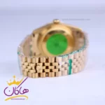 ساعت رولکس مردانه فلزی دیت جاست طلایی 4043/48 - Image 3