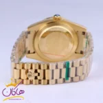 ساعت مچی رولکس اویستر مردانه فلزی طلایی 4046/2 - Image 3