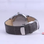 ساعت عقربه ای رومانسون مردانه بند چرم طوسی G1533/6 - Image 3