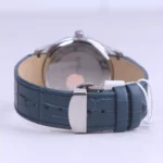 ساعت عقربه ای رومانسون مردانه بند چرم سرمه ای G1533/8 - Image 3