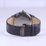 ساعت مچی رومانسون مردانه بند چرم مشکی قاب گان G1534/3 - Image 3