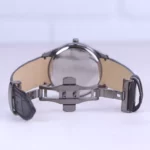 ساعت مچی رومانسون مردانه بند چرم مشکی قاب گان G1534/3 - Image 2