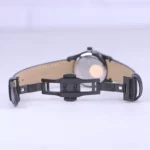 ساعت مچی عقربه ای رومانسون زنانه بند چرم مشکی L1534/1 - Image 2