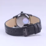 ساعت مچی رومانسون زنانه بند چرم تمام مشکی L1535/1 - Image 3