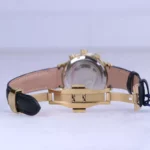 ساعت مچی رومانسون زنانه چرم مشکی قاب طلایی L 2070/5 - Image 3