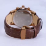 ساعت مچی عقربه ای رومانسون مردانه چرم قهوه ای G 2104/1 - Image 3