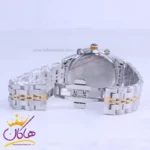 ساعت مچی مردانه رومانسون فلزی نقره ای طلایی صفحه مشکی 030/9 - Image 2