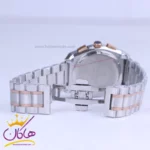 ساعت مچی مردانه رومانسون فلزی نقره ای رزگلد صفحه سبز 972/3 - Image 2